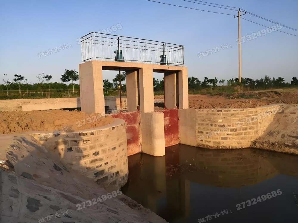 贵溪双孔灌溉渠道闸门