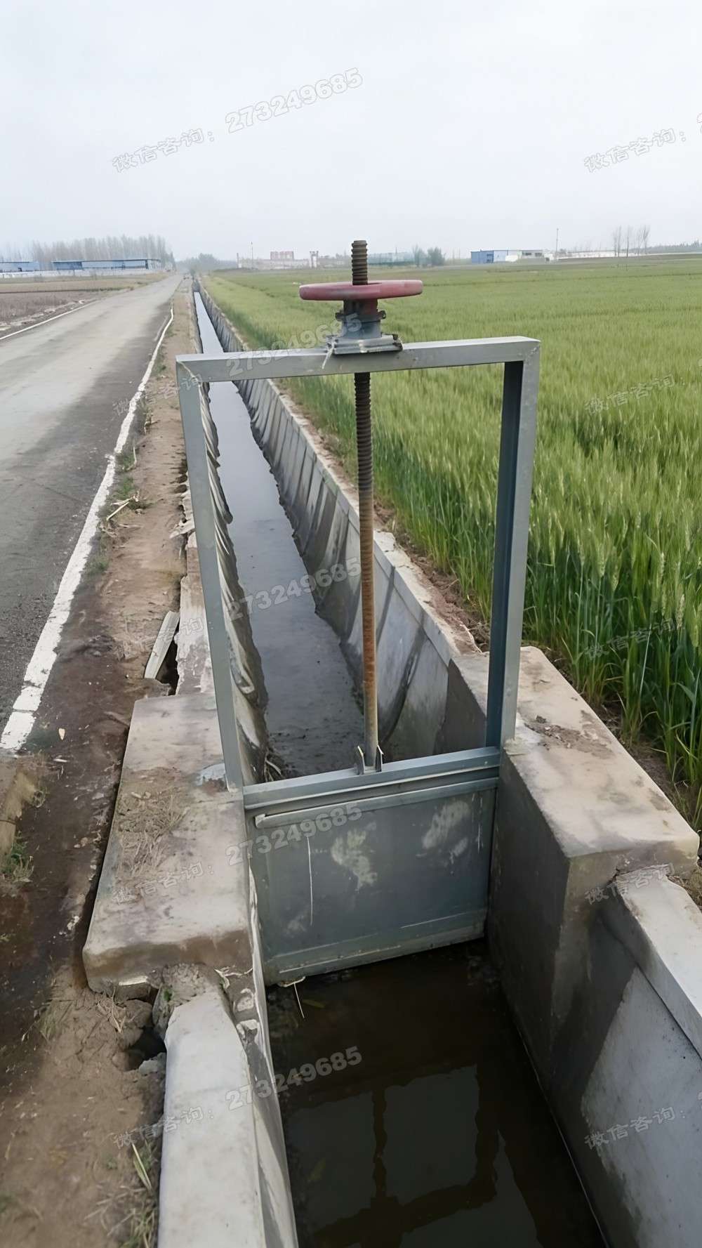 米脂县农田渠道手轮闸