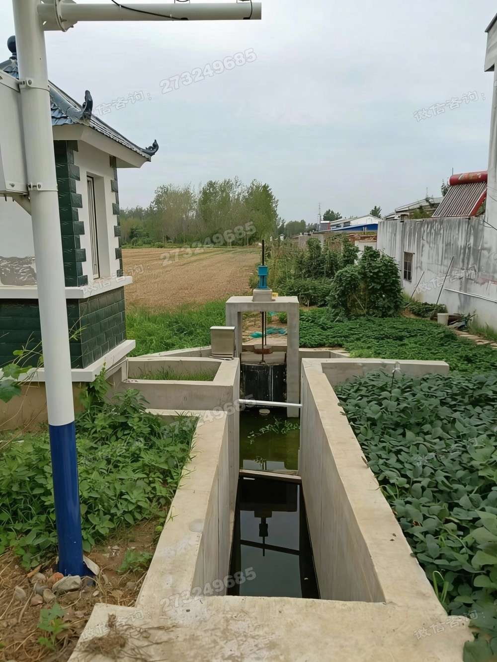 渠道式排水控制闸