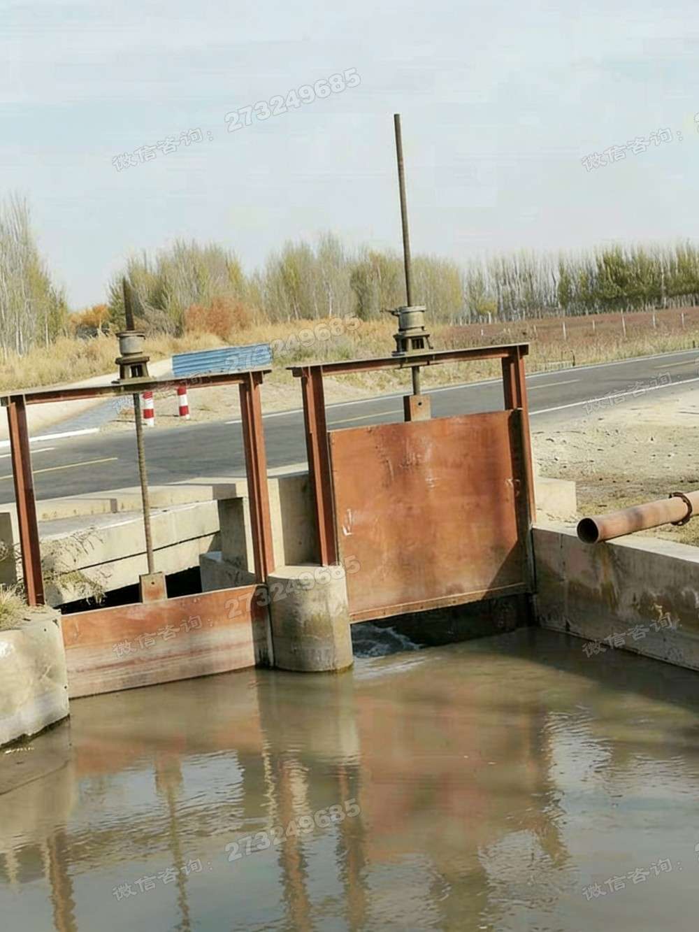 公路渠道控制闸