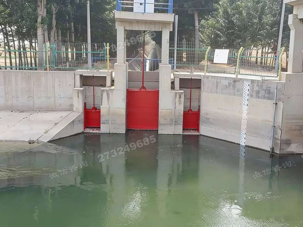 水库渠道控制闸
