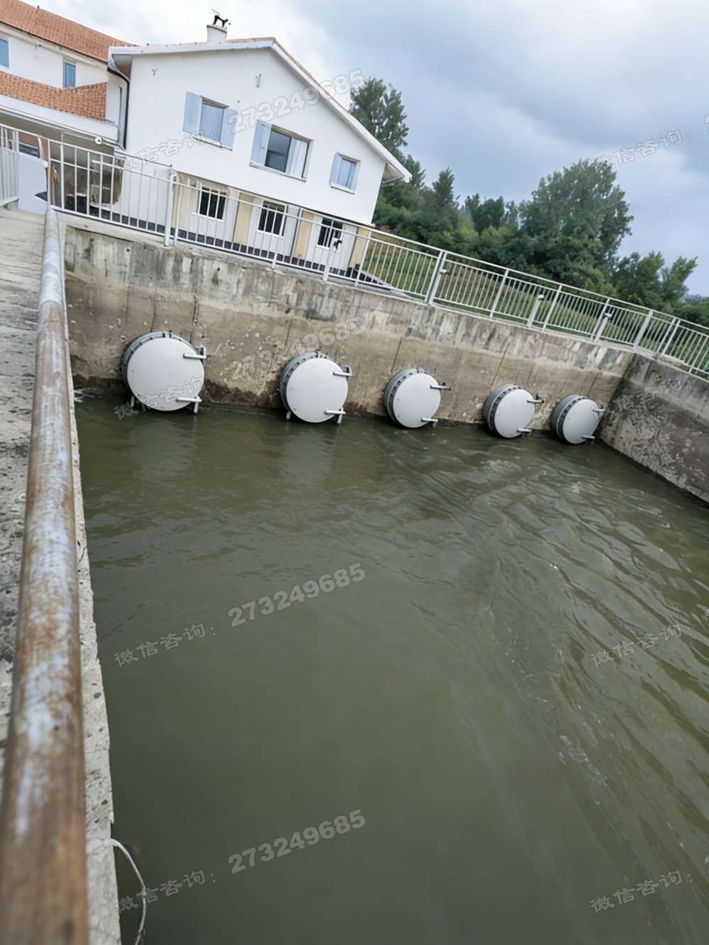 盱眙县多拍门排水系统