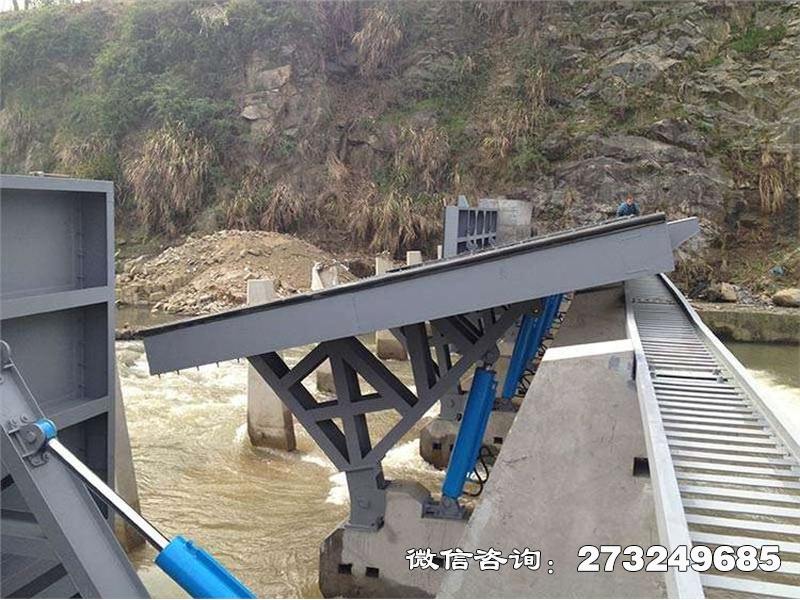 桦川县水力液压翻板闸门