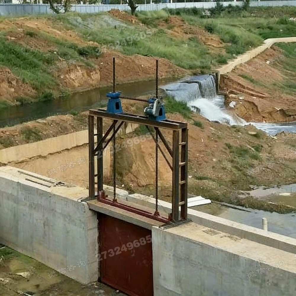 河道电动钢制闸门