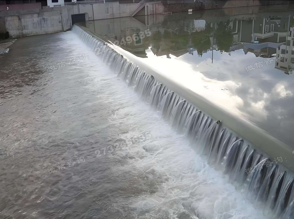 揭西县浅灰色景观瀑布液压钢坝