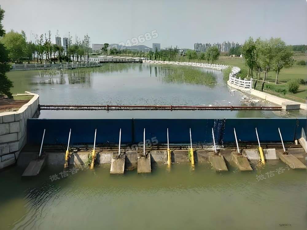 揭西县城市蓝色景观液压钢坝