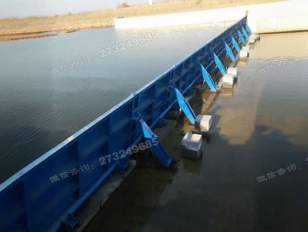 城区水平液压钢坝